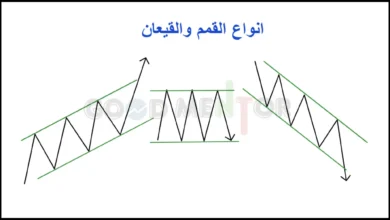 القمم والقيعان : 6 انواع توضح كيفية قراءة السلوك السعري القمم والقيعان : 6 انواع توضح