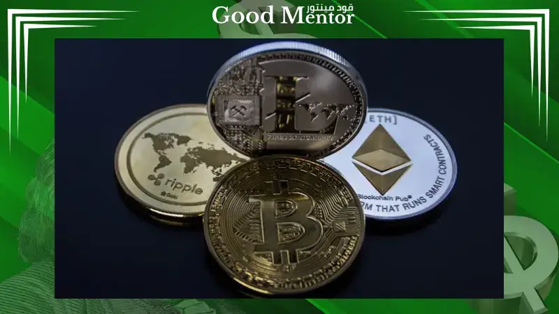 ماهي العملات الرقمية: دليل كامل للمبتدئين صورة توضح بعض العملات الرقمية